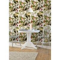 Mural kwiaty magnolii Mind the Gap MAGNOLIA Taupe WP20152 Premium Designer Wallpaper Collection