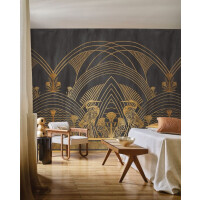 Mural w stylu Art Deco z czaplami Casamance 76193262 Elephantine Bord Du Nil