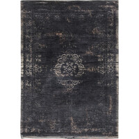 Dywan klasyczny vintage czarny Mineral Black 8263 Louis De Poortere
