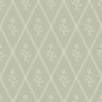 Tapeta kratownica i kwiatki Boras Tapeter Signe 5508 Swedish Grace