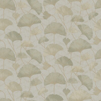 Tapeta liście Ginkgo Biloba Boras Tapeter Sophia 5529 Swedish Grace
