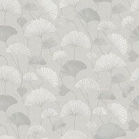 Tapeta liście Ginkgo Biloba Boras Tapeter Sophia 5530 Swedish Grace