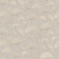Tapeta liście Ginkgo Biloba Boras Tapeter Sophia 5532 Swedish Grace