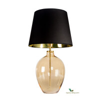 Lampa stołowa Luzon Amber Brass Famlight