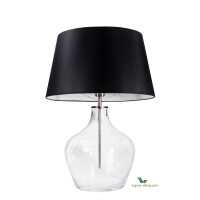 Lampa stołowa Madeira Transparent Famlight