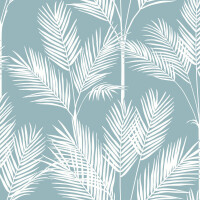 Tapeta Palma York CV4408 King Palm Silhouette Water's Edge