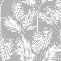 Tapeta Palma York CV4412 King Palm Silhouette Water's Edge