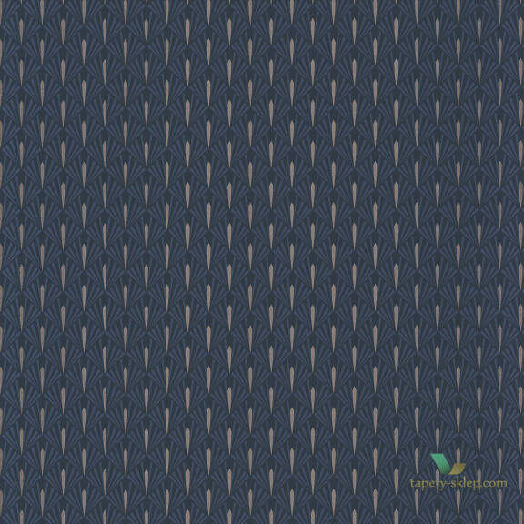 Tapeta w wachlarze art-deco Casamance 73920742 Stein Delta