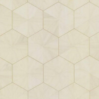 Tapeta Heksagony Fornir York HO2101 Hexagram Wood Veneer Ronald Redding Traveler
