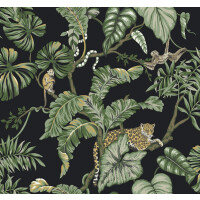 Tapeta Zwierzęta I Liście York HO2143 Jungle Cat Ronald Redding Traveler