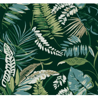Tapeta Tropikalne Rośliny York TC2621 Tropical Toss Tropics Resource Library
