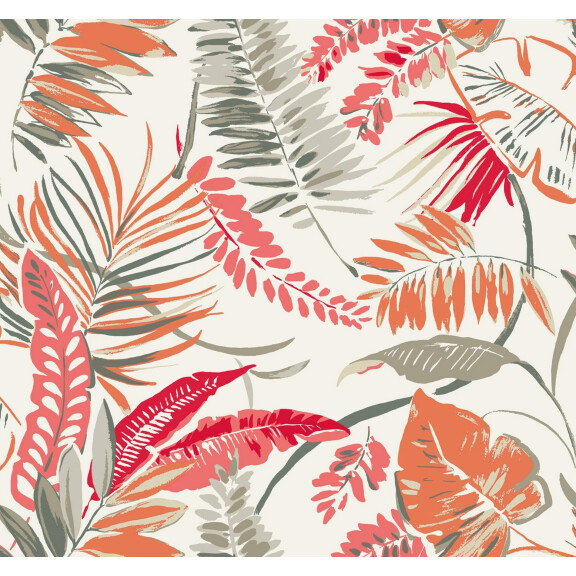 Tapeta Tropikalne Rośliny York TC2627 Tropical Toss Tropics Resource Library