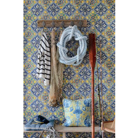 Tapeta Płytki Portugalskie Mind The Gap SARDEGNA TILES WP20574 Sundance Villa Complementary