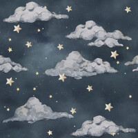Tapeta magiczne nocne niebo Dekornik DEKO.TAP.124
