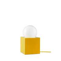 Lampa stołowa z wejściem USB 216707 Bob 14 Yellow Globen