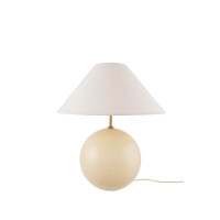 Lampa stołowa klasyczna 624602 Iris 35 Cream Globen