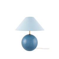 Lampa stołowa klasyczna 624609 Iris 35 Dove Blue Globen