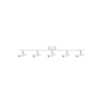 Lampa sufitowa ryflowane reflektorki 493308 Hubble 5 Long White Globen