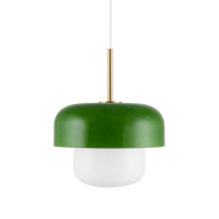 Lampa wisząca retro 654503 Stina 25 Green Globen