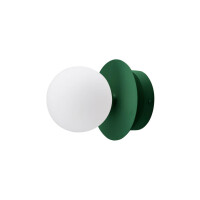 Kinkiet/Lampa sufitowa do łazienki 694103 Art Deco Green/White Globen IP44