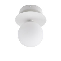 Lampa sufitowa/Kinkiet do łazienki 694218 Art Deco 24 White Globen IP44