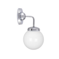 Kinkiet vintage do łazienki 990552 Alley Chrome/White Globen IP44