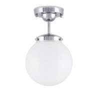 Lampa sufitowa do łazienki 990752 Alley Chrome/White Globen IP44