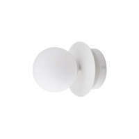 Kinkiet/Lampa sufitowa do łazienki 694118 Art Deco White Globen IP44