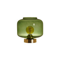Lampa stołowa Famlight Jawa Bottle Green Brass