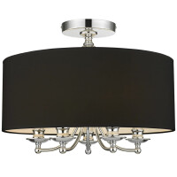 Plafon w stylu Hampton C05428CH-BK ABU DHABI Cosmo Light