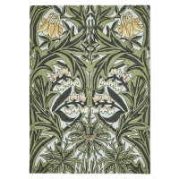 Dywan zielony z roślinnym wzorem MOREW – BLUEBELL LEAFY ARBOUR GREEN 127607 Morris & Co.