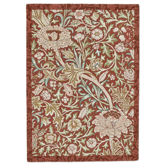 Dywan botaniczny wzór MOREW – TRENT RED HOUSE 127503 Morris & Co.