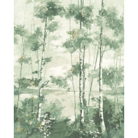 Mural skandynawski las Casadeco RIVI 89567805 S Forte Boreale Riverside 4