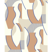 Tapeta geometryczna artystyczna Casadeco MISI 89331616 Concept Milano Sixties