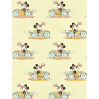 Tapeta Disney Myszka Minnie w samochodzie Sanderson 217269 Minnie On The Move