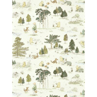 Tapeta Disney Kubuś Puchatek i Przyjaciele Sanderson 217280 Winnie The Pooh