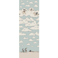 Mural Disney Myszka Miki i Minnie chmury Sanderson 217292 Mickey In The Clouds