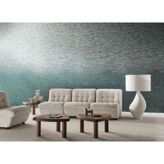 Mural tekstylny w fale wodne Casamance 71340353 Come Exploration