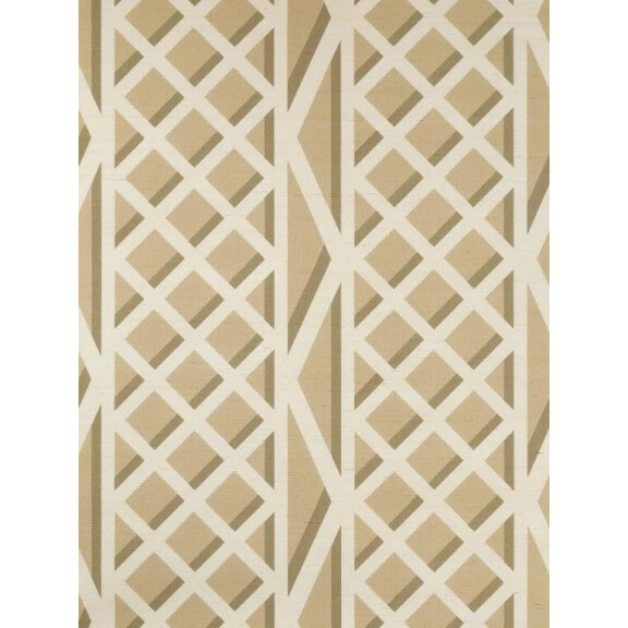 Tapeta naturalny sizal kratownica Pierre Frey FP769002 Treillage Veranda by Caspari
