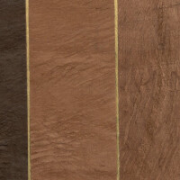 Tapeta Geometryczna Naturalna CMO Paris Murier Ovale Ecorce Tabac Or WMU 02 72 Mulberry Wallcovering