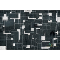 Fototapeta Wall&Deco Black Bricks WDBB1601 A Contemporary 2016