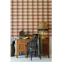 Tapeta Krata Mind The Gap COUNTRYSIDE PLAID Leather WP30012 Transylvanian Roots