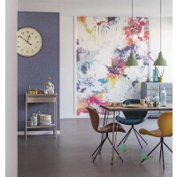 Mural rozmazane kwiaty Caselio 68644070 Beauty Full Image