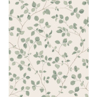 Tapeta liście Sandberg S10322 Bokskog Garden Green Mons Klint