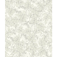 Tapeta w stylu vintage Casadeco ARCR86370109 Roślinna Symphorine Arts & Crafts