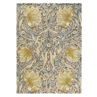 Beżowo Żółty Dywan William Morris w Kwiaty - PIMPERNEL BULLRUSH 28808