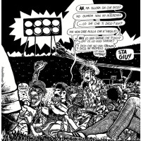 Fototapeta jak komiks 75758-3 Pentothal Originale Comicbook Andrea Pazienza