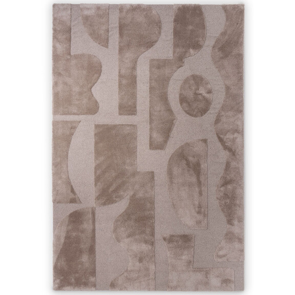 Dywan geometryczny Twinset Mural Cement 121104 Brink & Campman