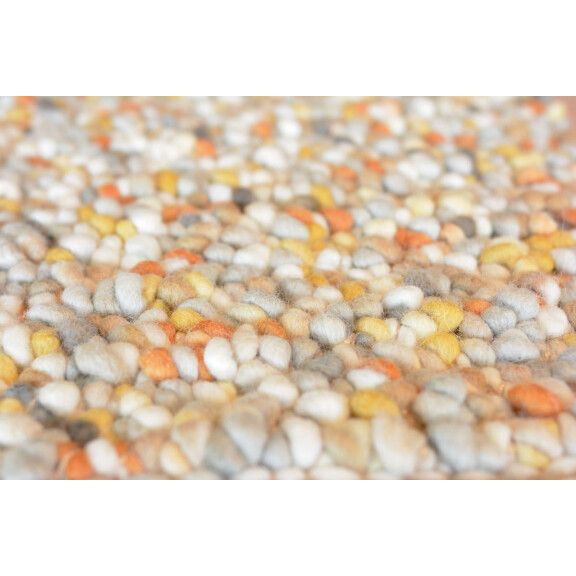 Dywan pleciony pomarańczowy Pebble Touch Of Orange 129803 Brink & Campman