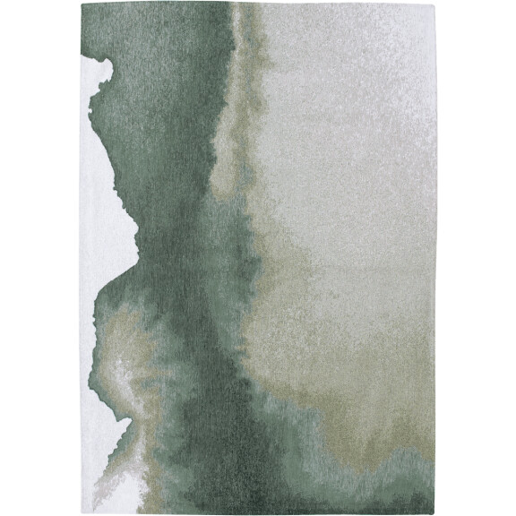 Dywan z abstrakcyjnym wzorem Louis De Poortere 9331 LAGOON PALM GREEN